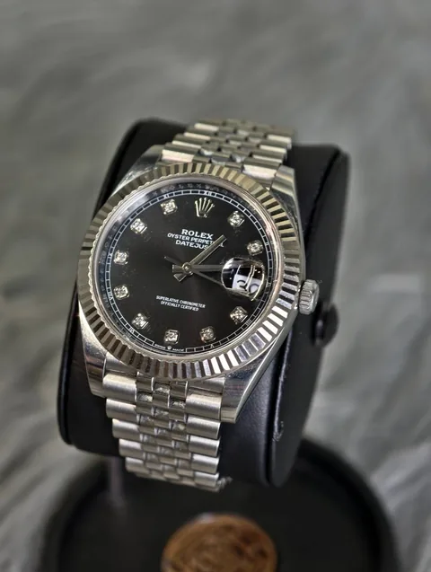 劳力士 日志型 126334 · 黑盘钻刻 41mm 细节图4